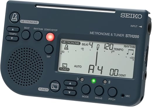SEIKO STH200B Metronome Tuner, Loud Volume