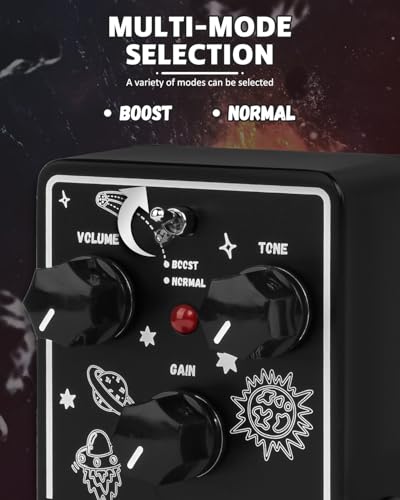 STRICH Tube Overdrive Distortion Pedal, Compact Mini - Image 3
