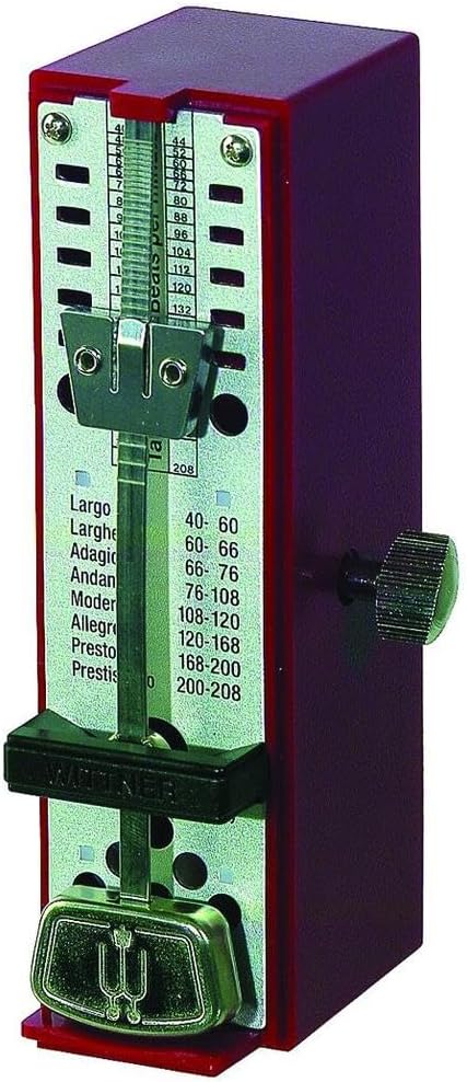 Wittner Taktell Piccolo Super-Mini Metronome, Ruby