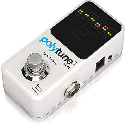 TC Electronic Polytune 3 Mini Polyphonic Tuner, White - Image 3