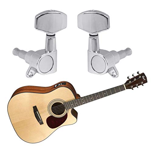 TIMESETL 6 Pieces Guitar Machine Heads Knobs - Image 5