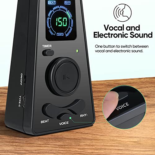 Ueteto Digital Metronome With Timer And Display - Image 3