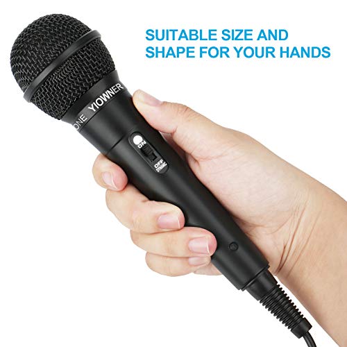 YIOWNER Karaoke Handheld Microphone With Cable - Image 5