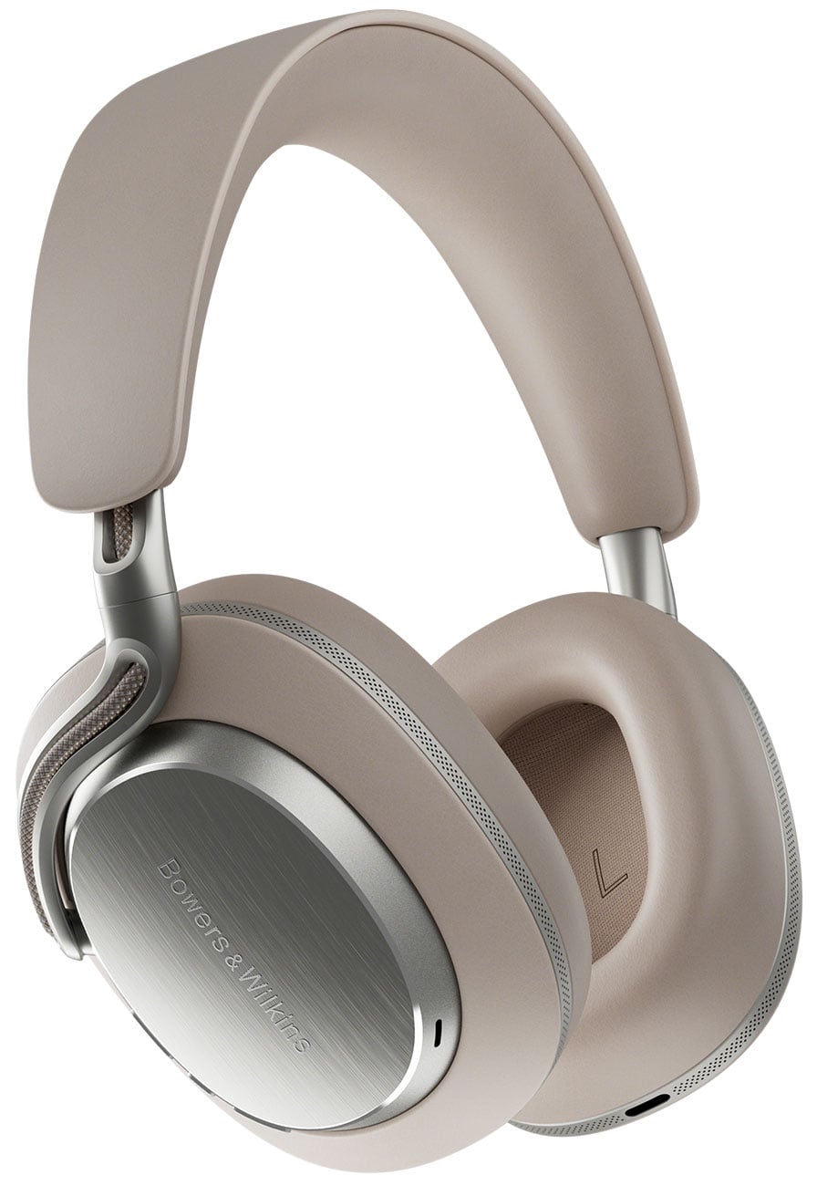 Bowers & Wilkins Px8 S2 Over-Ear Noise Canceling Wireless Headphones in Warm Stone
