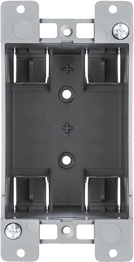 Newhouse Hardware 1-Gang PVC Old Work Electrical Outlet Box