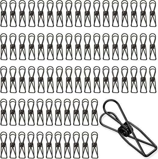 Sabary 100 Pcs Stainless Steel Multi-Purpose Clips