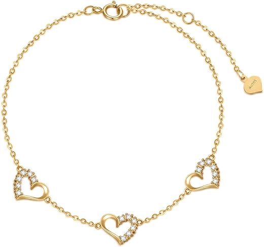 SISGEM Three Heart Anklet
