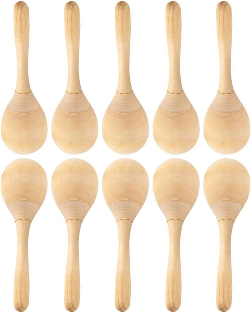 MAGICLULU 10pcs Maracas Hand Percussion Rattles