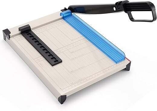 NOKAPIN 12″ Safety Guillotine Paper Cutter