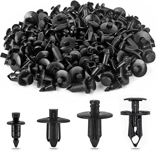 Xislet 120pcs Plastic Fender Clips M6 M7 M8