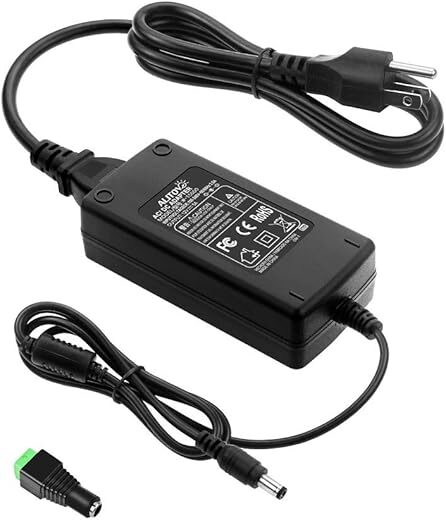 ALITOVE 12V 5A Power Supply Adapter for LED Strip