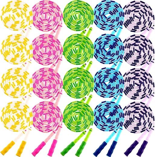 Yunsailing 20 Pack Adjustable Jump Ropes for Exercise