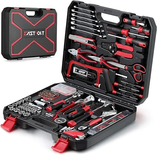 Eastvolt 218-Piece Household Auto Repair Tool Kit