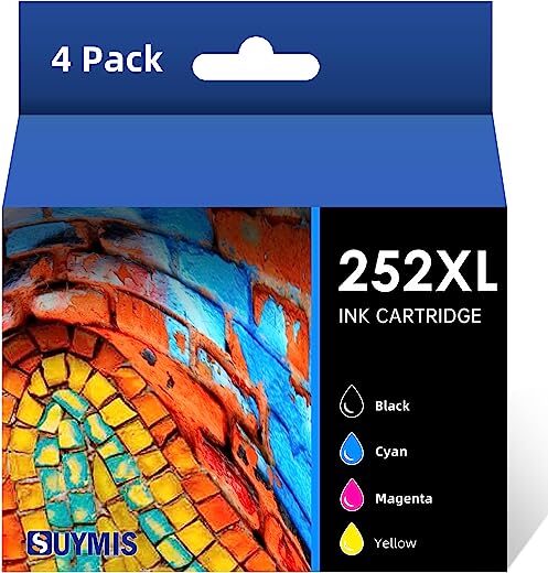 Epson 252 DURABrite Ultra Ink Cartridge T252XL Black