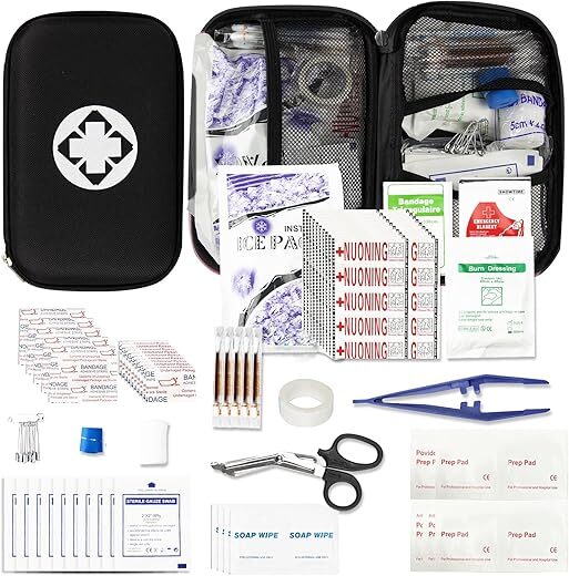 Monoki 274PCS Travel First Aid Kit Supplies