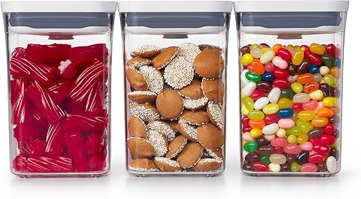 OXO 3-PC Small Square POP Container Set