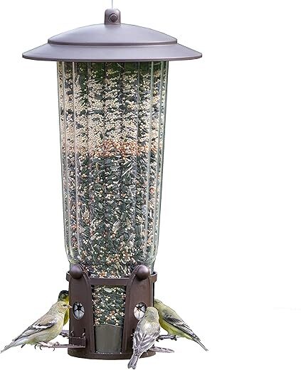 Perky-Pet 334-1SR Squirrel-Be-Gone Max Bird Feeder