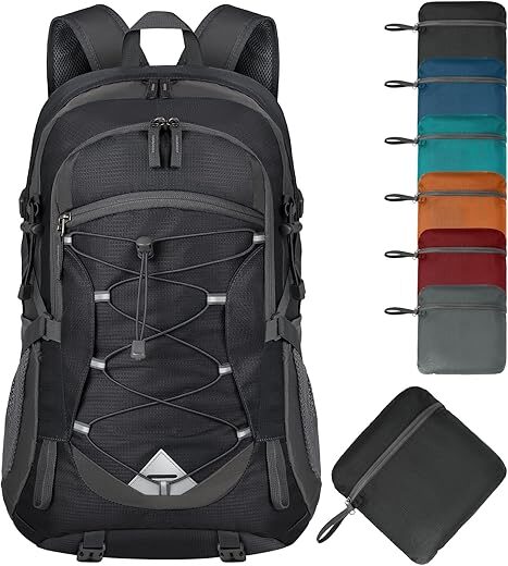 IGOLUMON 40L Packable Lightweight Waterproof Hiking Backpack