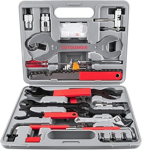COTOUXKER 44pcs Bike Tool Kit with Case