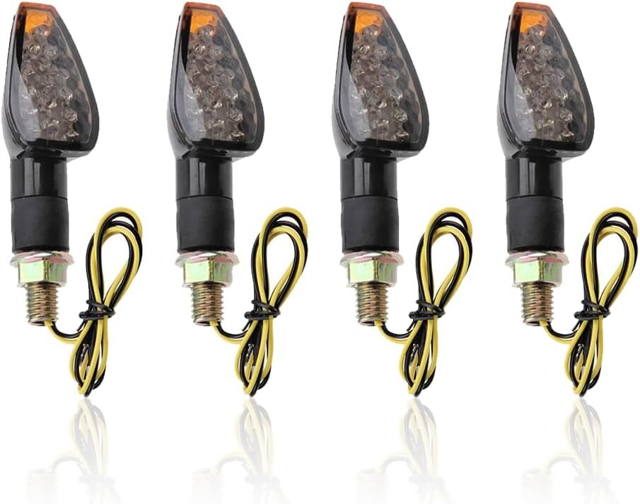 IHOTDER 4PCS Motorcycle 14LED Turn Signals