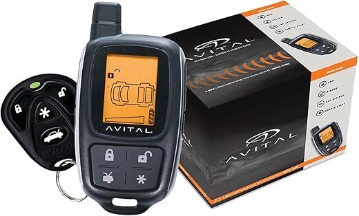 Avital 5305L Security System With LCD Display