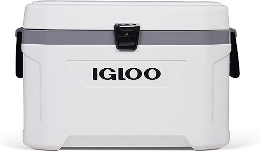 Igloo 54 Qt Marine Ultra Cooler, White