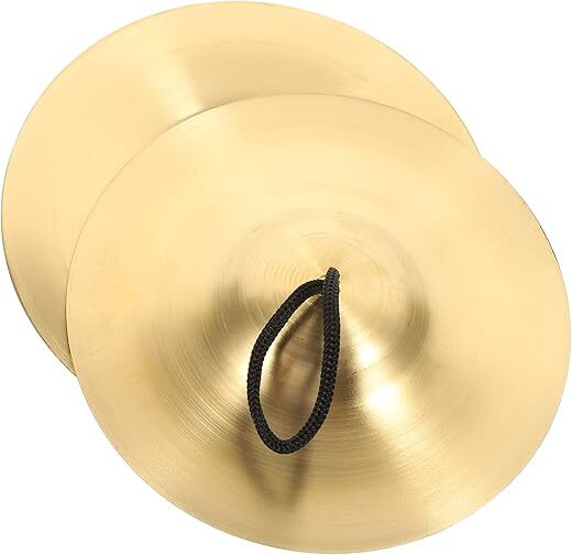 Vaguelly 6 Inch Small Marching Copper Finger Cymbals