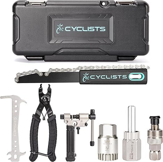 cyclists 7 Piece Bicycle Repair Tool Kit