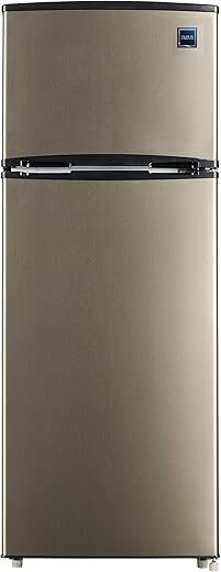 RCA 7.5 cu ft Stainless 2-Door Refrigerator