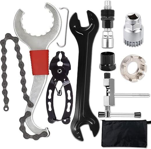 NCYDMTL 8-Piece Professional Bike Repair Tool Kit
