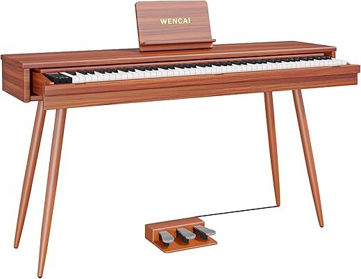 WENCAI 88 Keys Electric Piano Weighted Keyboard