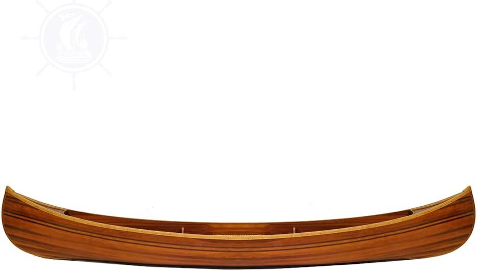 Old Modern Handicrafts 9-Foot Wooden Display Canoe Décor