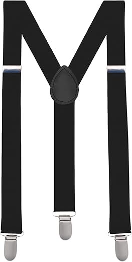 Man of Men Elastic Y Shape Suspenders