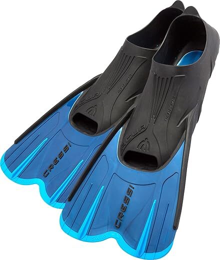 Cressi Adult Adjustable Swim Fins – Perfect for Travel