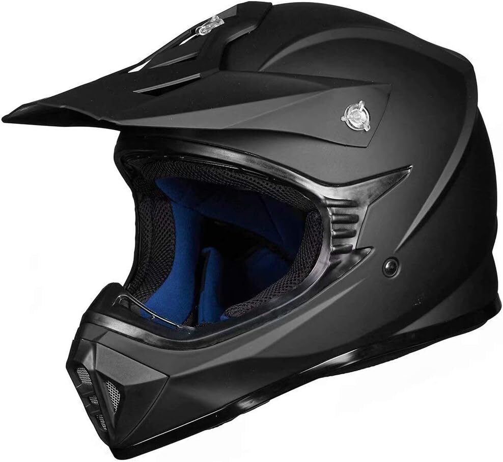ILM Adult Full Face Motorcycle Helmet, DOT Approved Model 128S