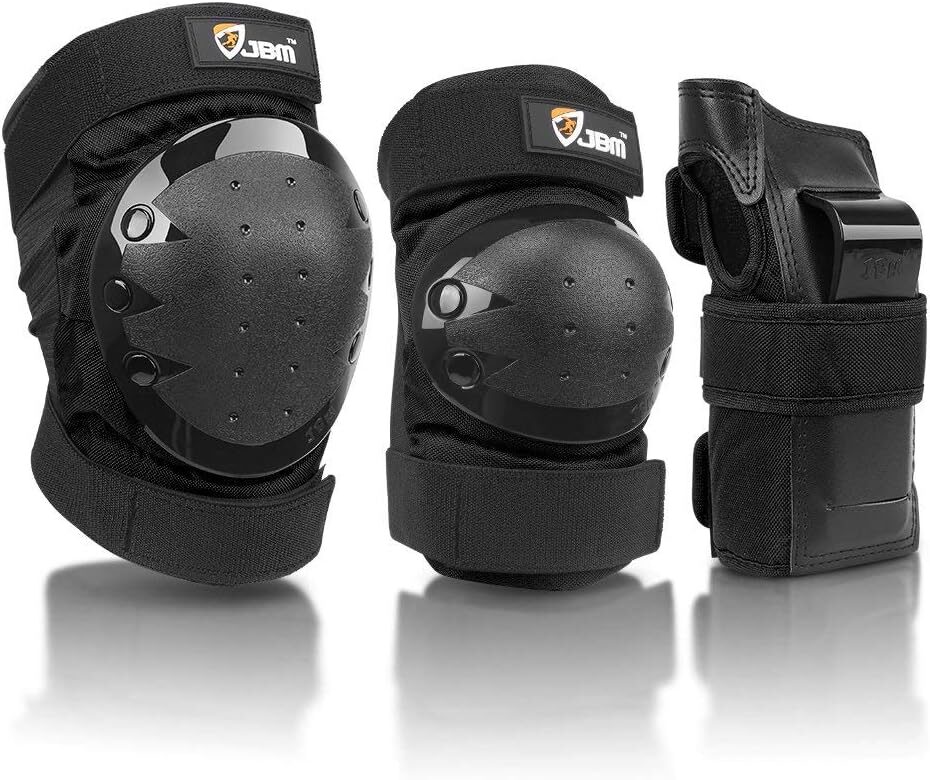 JBM Adult & Kids Knee Elbow Wrist Guards