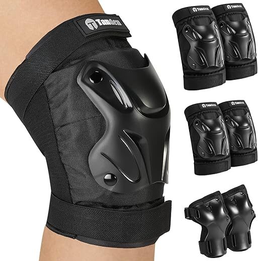 Tanden Adult Skating Knee, Elbow, Wrist Pads