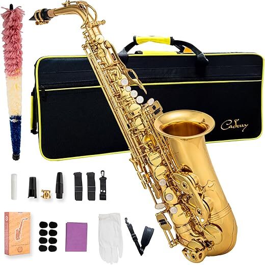 CADWAY Alto Saxophone Eb With Accessories (Gold)
