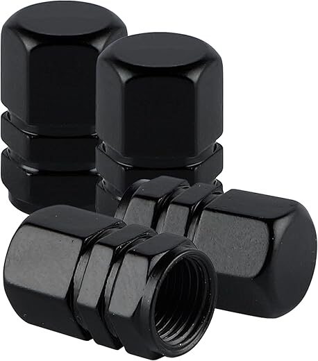 alpmosn Aluminum Tire Stem Valve Caps (4PCS)