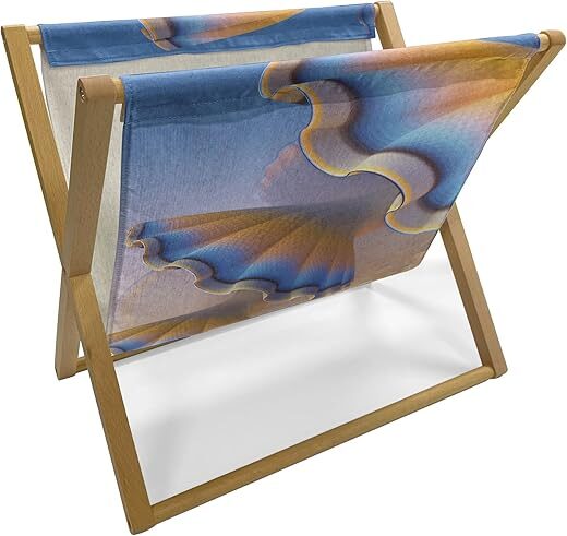 Ambesonne Fractal Magazine And Book Holder