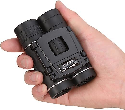 Anourney 8×21 Mini Binoculars AN82 Portable Binoculars