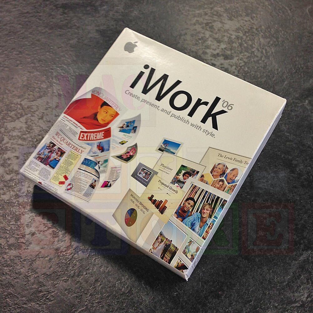 Apple Apple iWork ’06 by Author’s Name