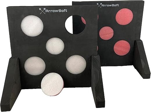 Arrow Soft Archery Game Set with Double Targets