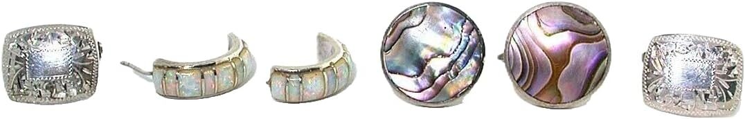 Generic Assorted Sterling Silver Earring