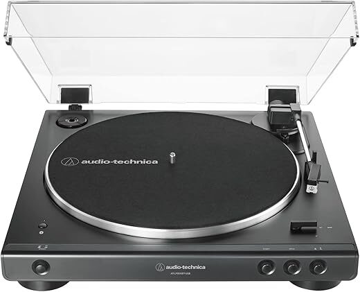 Audio-Technica AT-LP60XBT-USB-BK Bluetooth USB Turntable