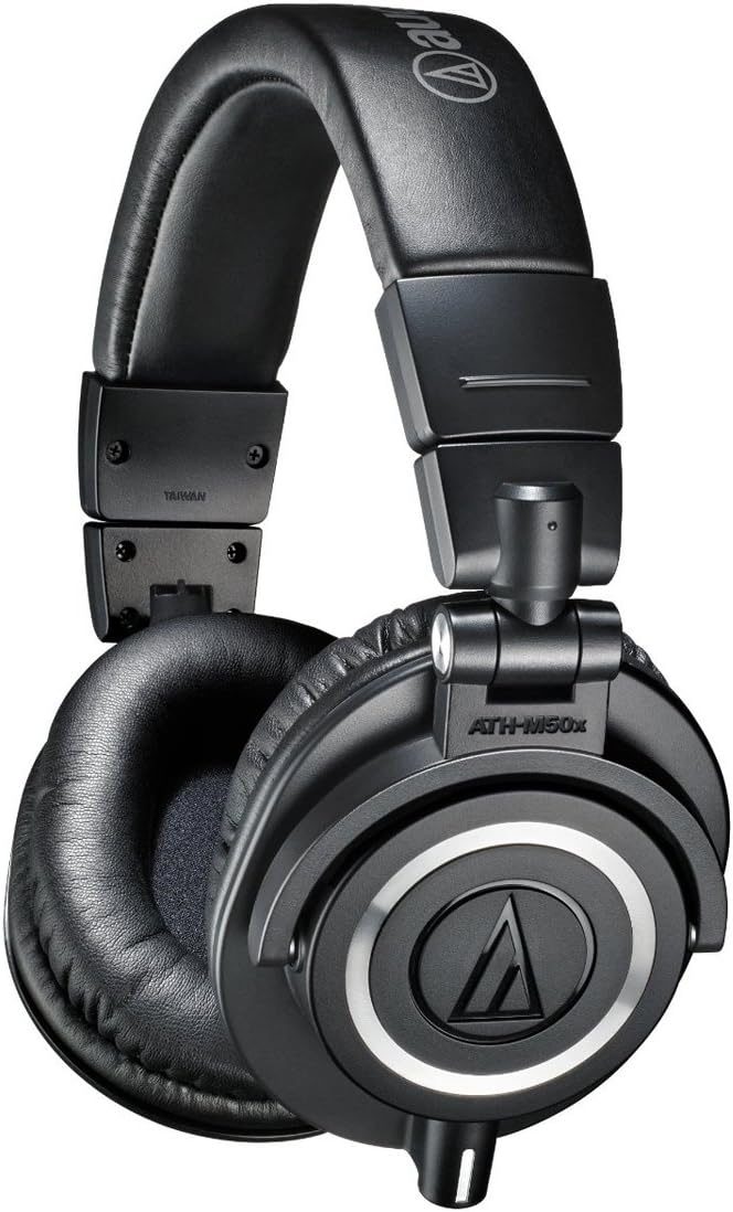 Audio-Technica ATH-M50x Professional Studio Monitor Headphones