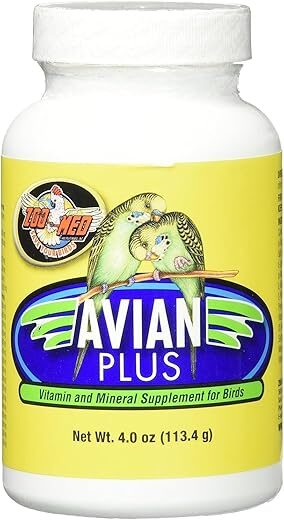 Zoo Med Avian Plus Bird Vitamins Bzma374
