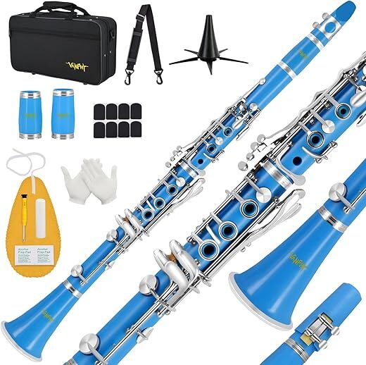 VANPHY B Flat Clarinet 17 Keys With Accessories