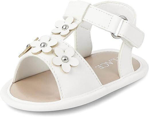 The Children’s Place Baby-Girl’s Open Toe Flat Sandals