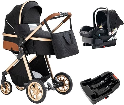 Hustlepapa Baby Stroller 3 in 1 V9 Combo